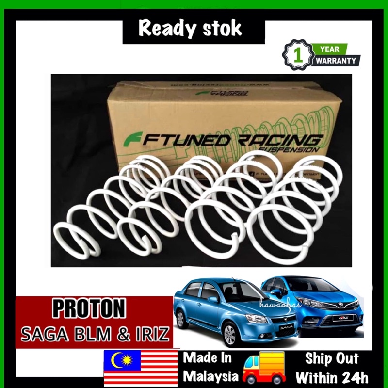 PROTON SAGA BLM / IRIZ SPRING SPORT FTUNED 🔥daily ship🔥💯original 💯 ...