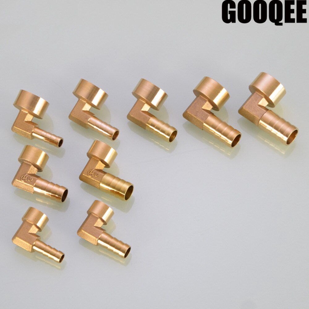 Brass Male-to-Male 3/8 In End A Diameter Threaded Fittings BSP Brass Female Thread Fitting X Barb Hose Tail End Connector 1/8 BSP-to-BSP Brass 3/8 In End B Diameter Threaded Fittings - Foto 9