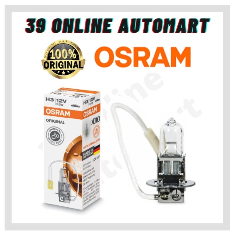 OSRAM H3 12V 55W BULB (100% AUTHENTIC) | Shopee Malaysia