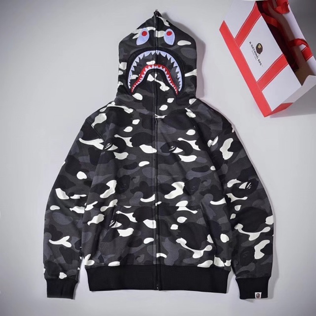 Original bape shark outlet hoodie