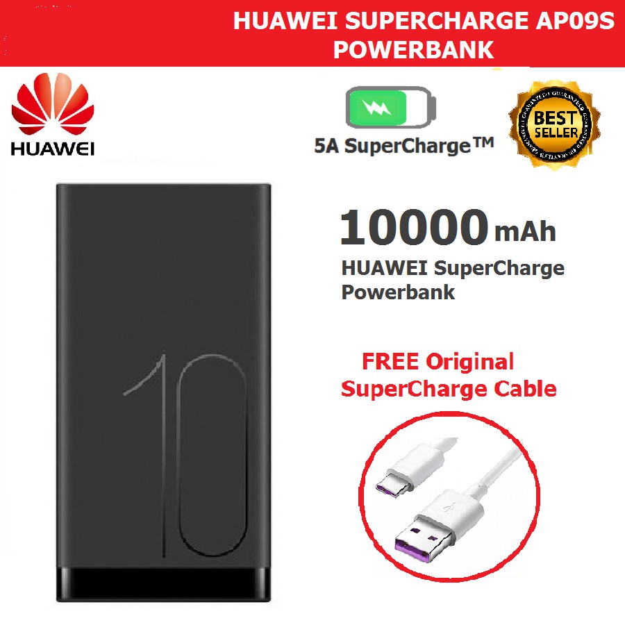 HUAWEI SuperCharge 10000mAh AP09S CP12S 20W/40W 4.5V/5A Type C ...