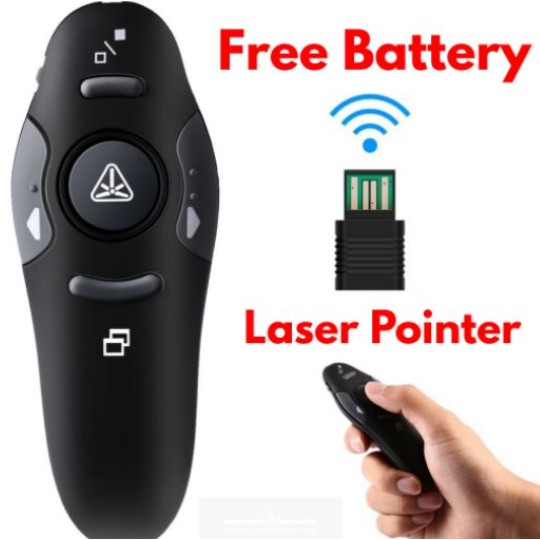 Wireless Laser PowerPoint PPT Remote Control Pointer Shopee Malaysia