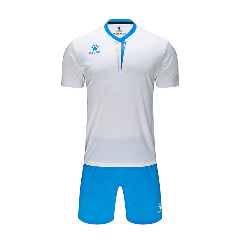 KELME Men's Football Uniform Kid Soccer Jerseys Tracksuit Sportswear  Customize Football Team Shirt Shorts Soccer Suit 8151ZB1002