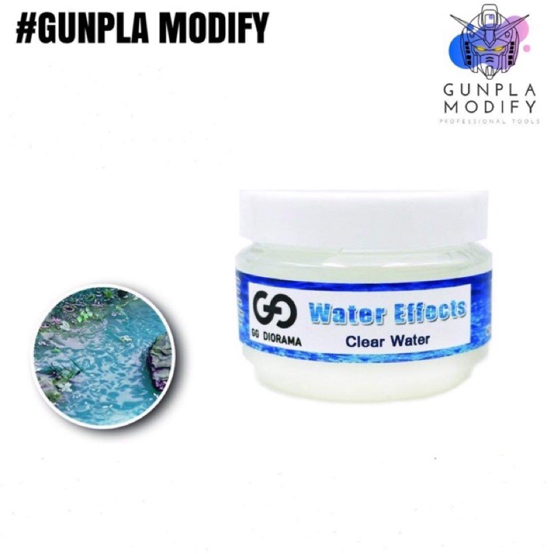 GG Water Effects (Clear Color) Clear Gel For Making On Surface Wave ...