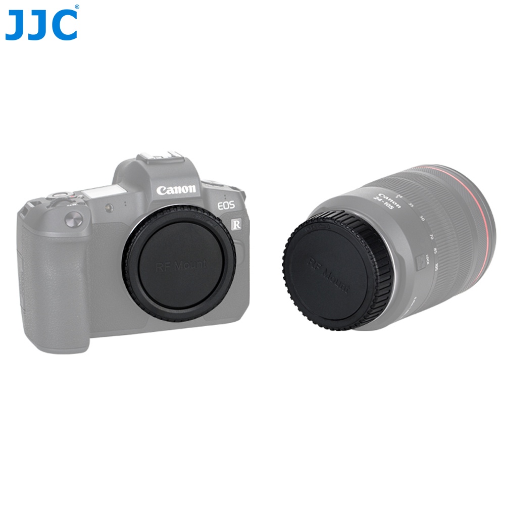 JJC L-R Camera Body Cap & Rear Lens Cap Cover Kit (2 Pack) for Canon EF ...