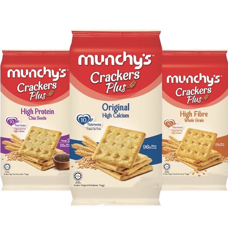 Munchy’s Crackers Plus 700g High Calcium Shopee Malaysia
