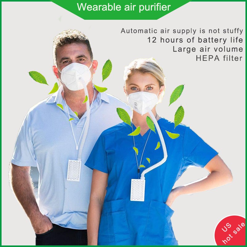 Wearable hepa store filter