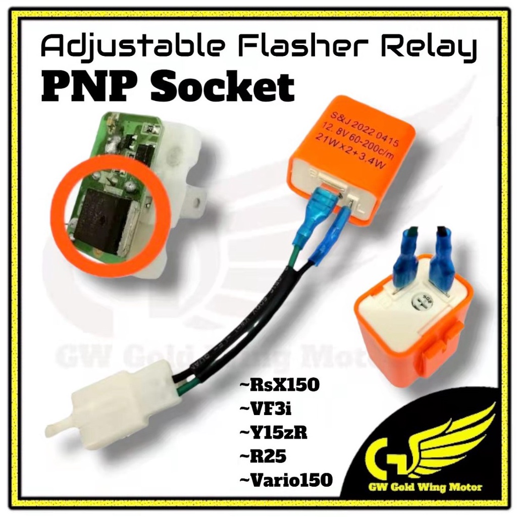 UNIVERSAL RSX Y15ZR V2 R25 V2 R15 V3 RSX150 VARIO LED SIGNAL FLASHER