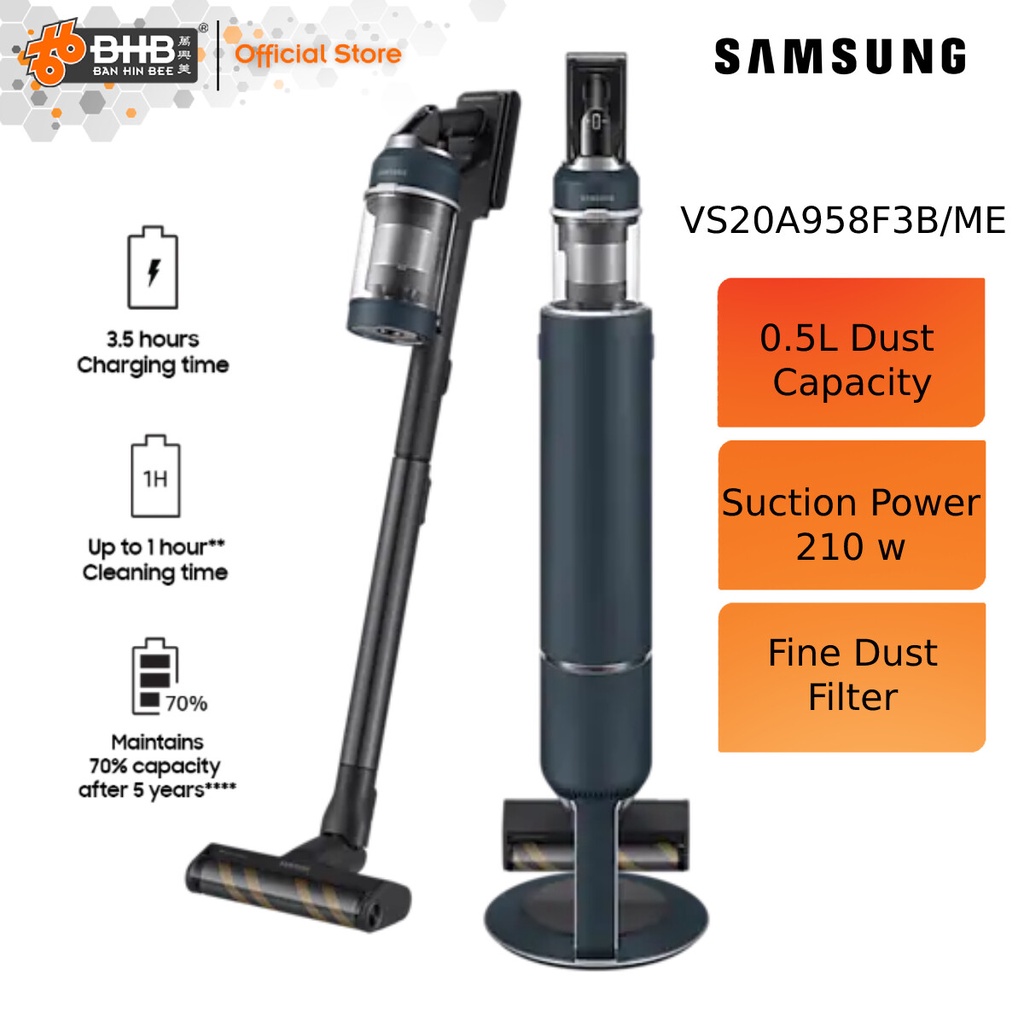 Samsung VS20A958F3B/ME BESPOKE Jet premium All in One Clean Station