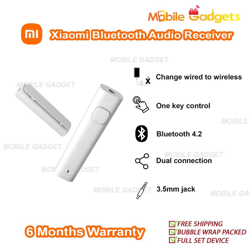 Xiaomi Bluetooth Audio Receiver Original New Set 6 Months Warranty