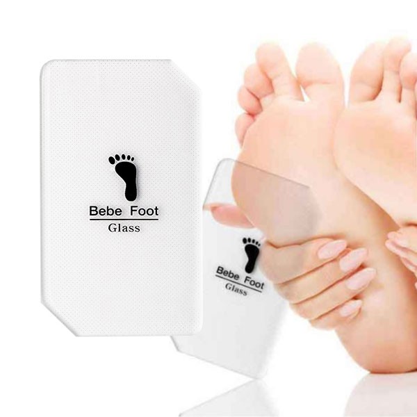 Bebe Foot Glass Heel Callus Remover Keratin Removal Foot Care
