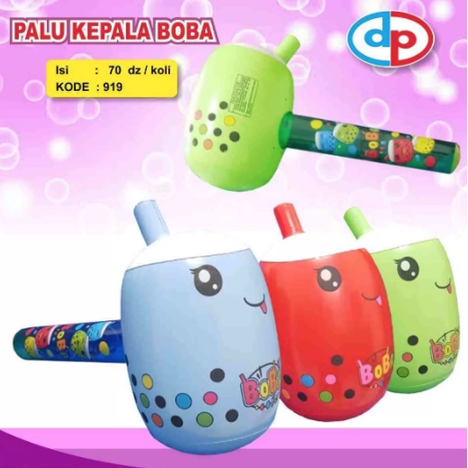 Boba HEAD HAMMER INFLATABLE TOY (FLOOR) | Shopee Malaysia