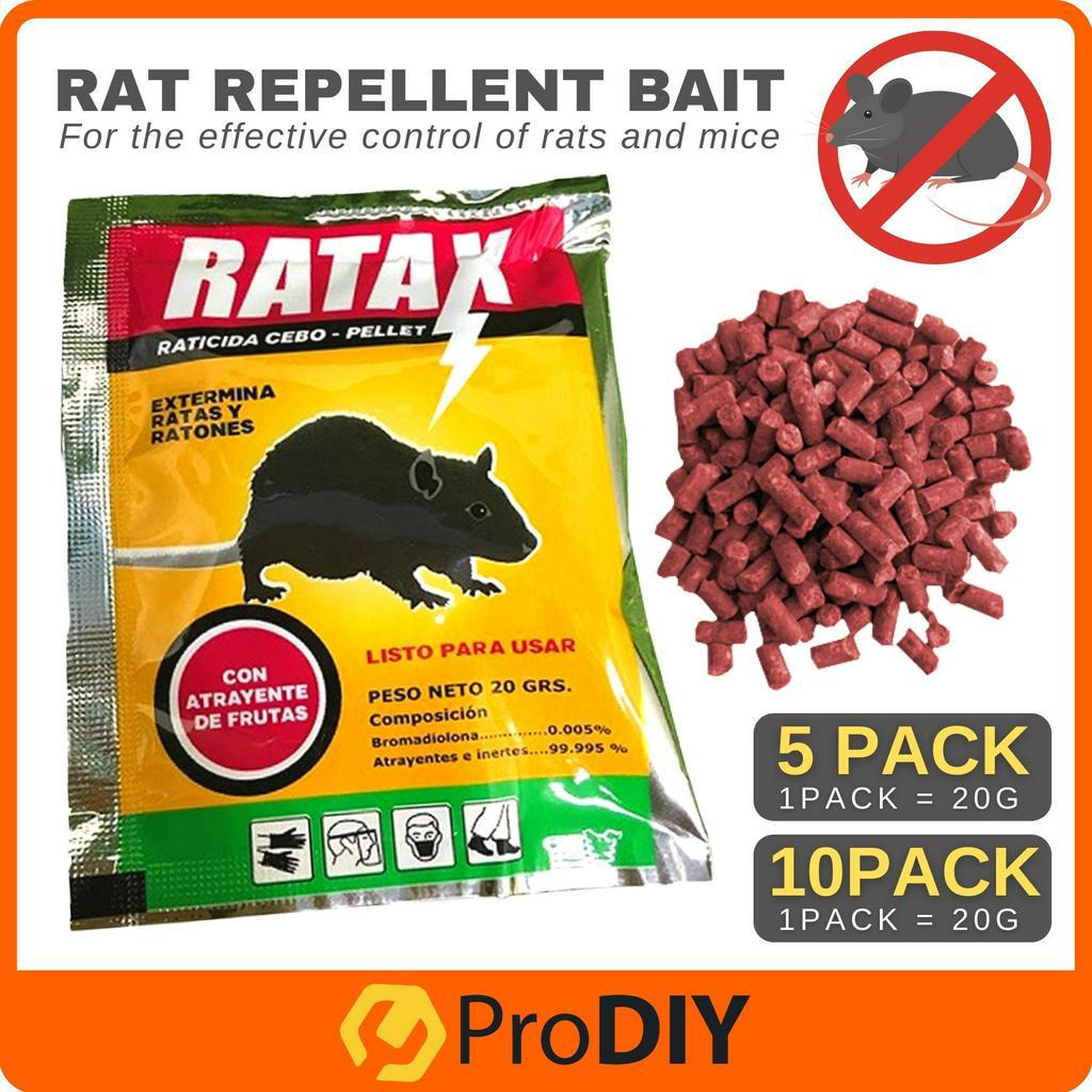 5pack 10pack Rat Repellent Bait Insert Poison Pest Control Exterminate Rats And Mice Racun 9656