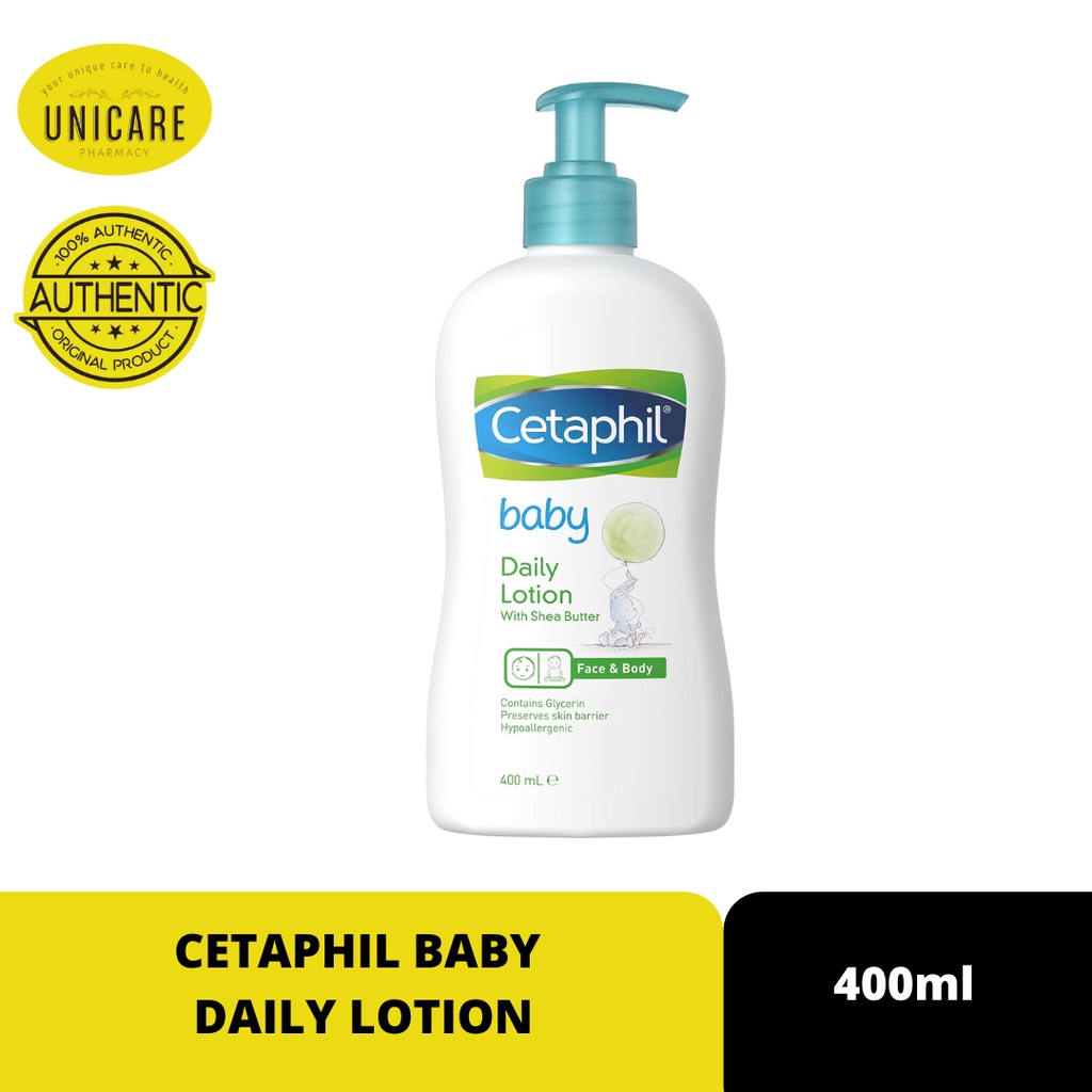 CETAPHIL BABY DAILY LOTION 400ML (WITH SHEA BUTTER) | Shopee Malaysia