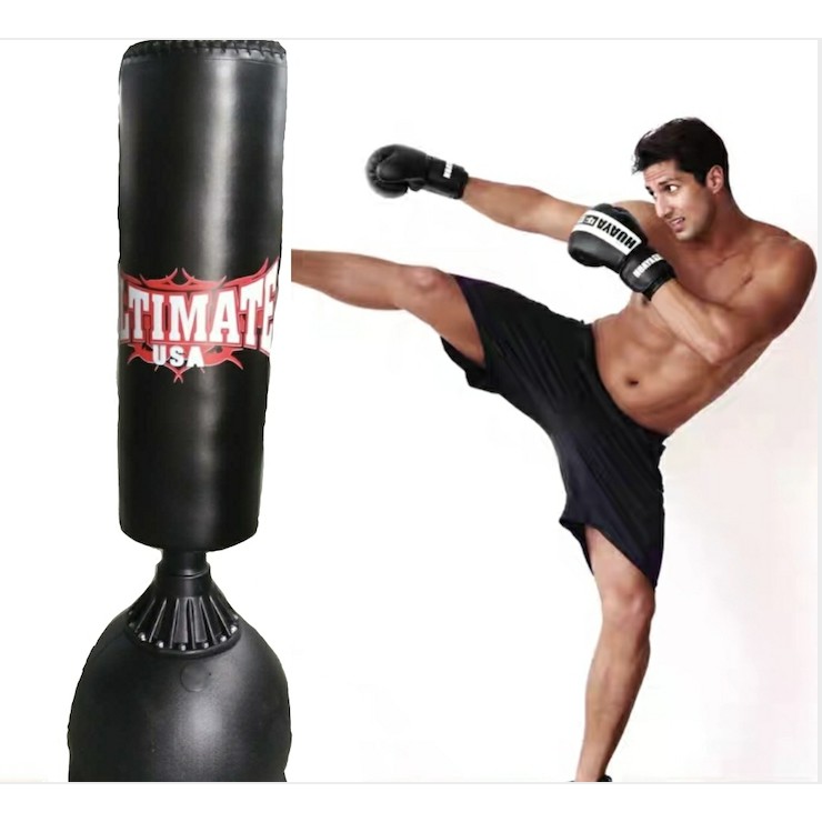 Movable store punching bag