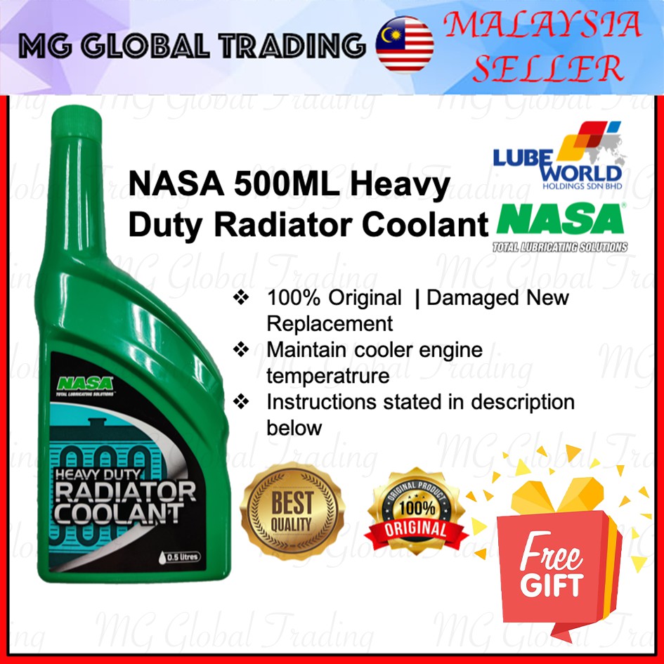 Nasa Heavy Duty Radiator Coolant 500ML | Shopee Malaysia
