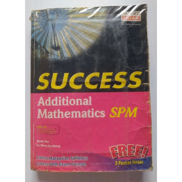 Buku Rujukan Add Math for SPM (used) | Shopee Malaysia