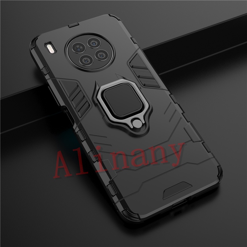 Honor 50 Lite Case Hard Shockproof Armor Kickstand Phone Casing Honor ...