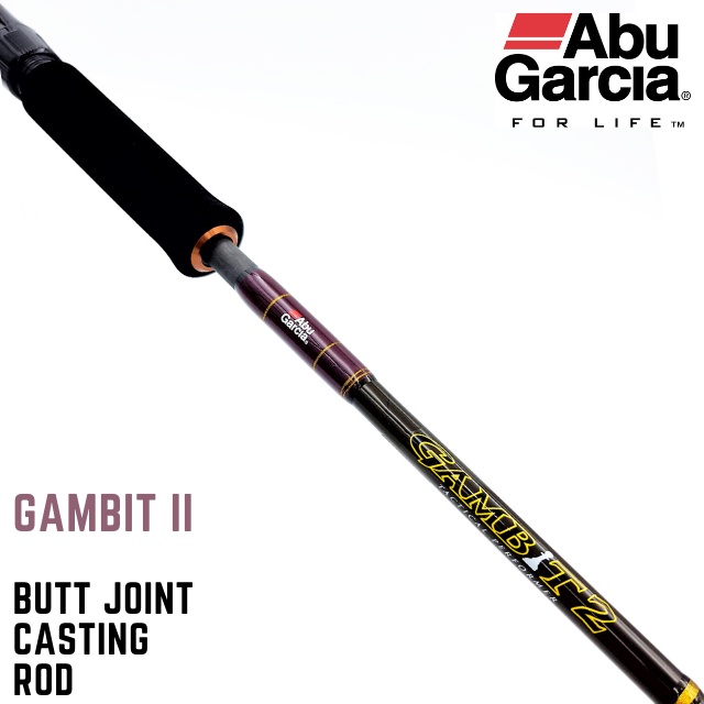 Abu Garcia Gambit 2 - Casting Butt Joint Rod Series | Shopee Malaysia