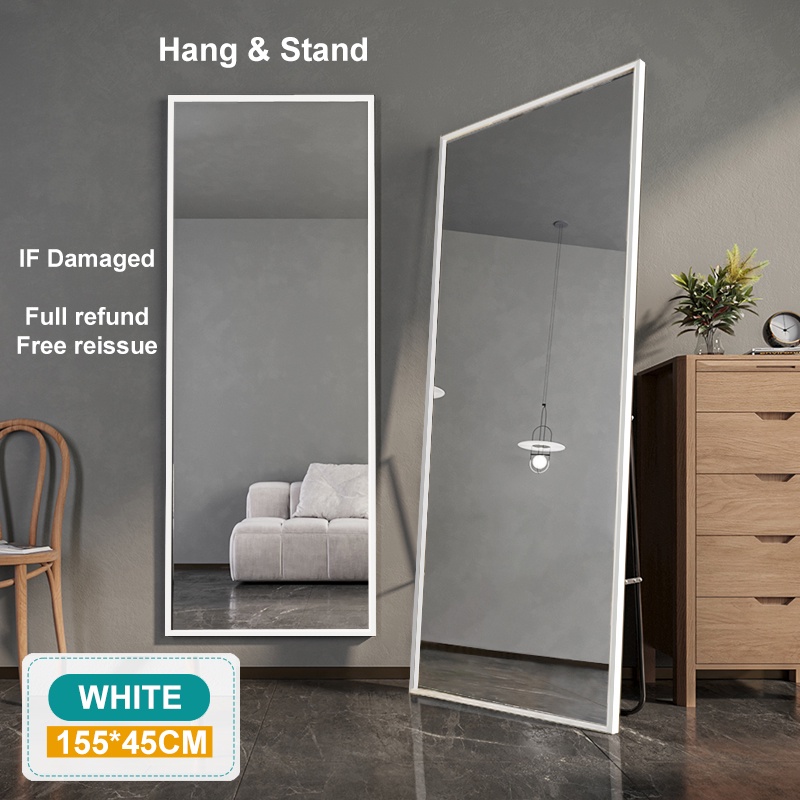 Oo 155cm Standing Long Mirror Stand Cermin Panjang Mirror Home ...