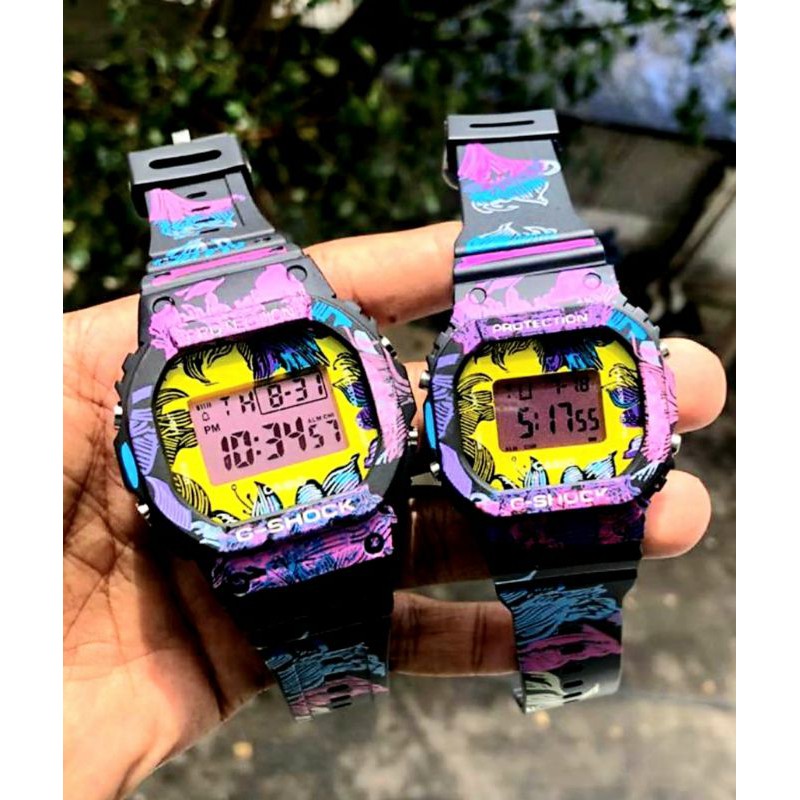 G shock flora clearance couple