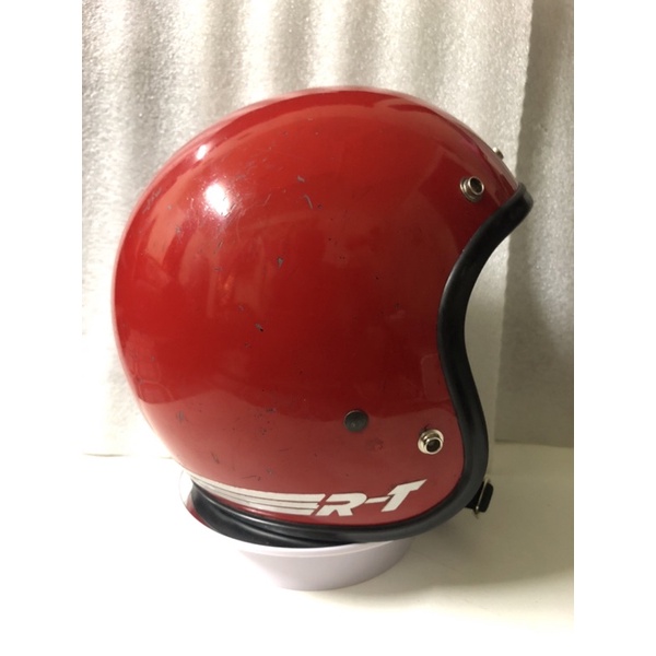 BELL RT-7 モカ VINTAGE BELL R-T SIZE 7 1/4 WHITE W VISOR & BOX AHRMA MX