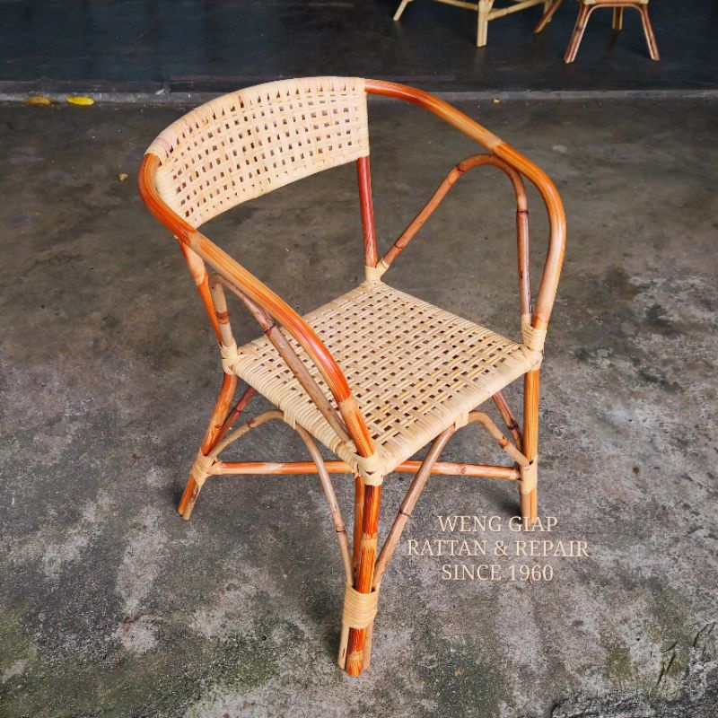 Rattan discount chair shopee