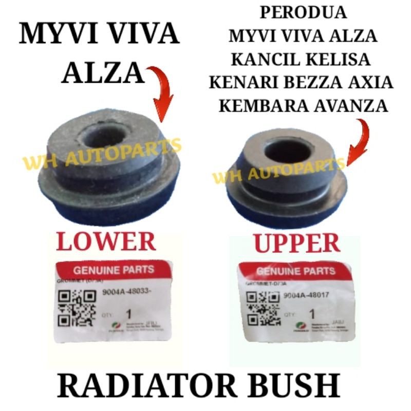 100% ORIGINAL PERODUA MYVI VIVA KEMBARA KENARI ALZA KANCIL (UPPER/LOWER ...