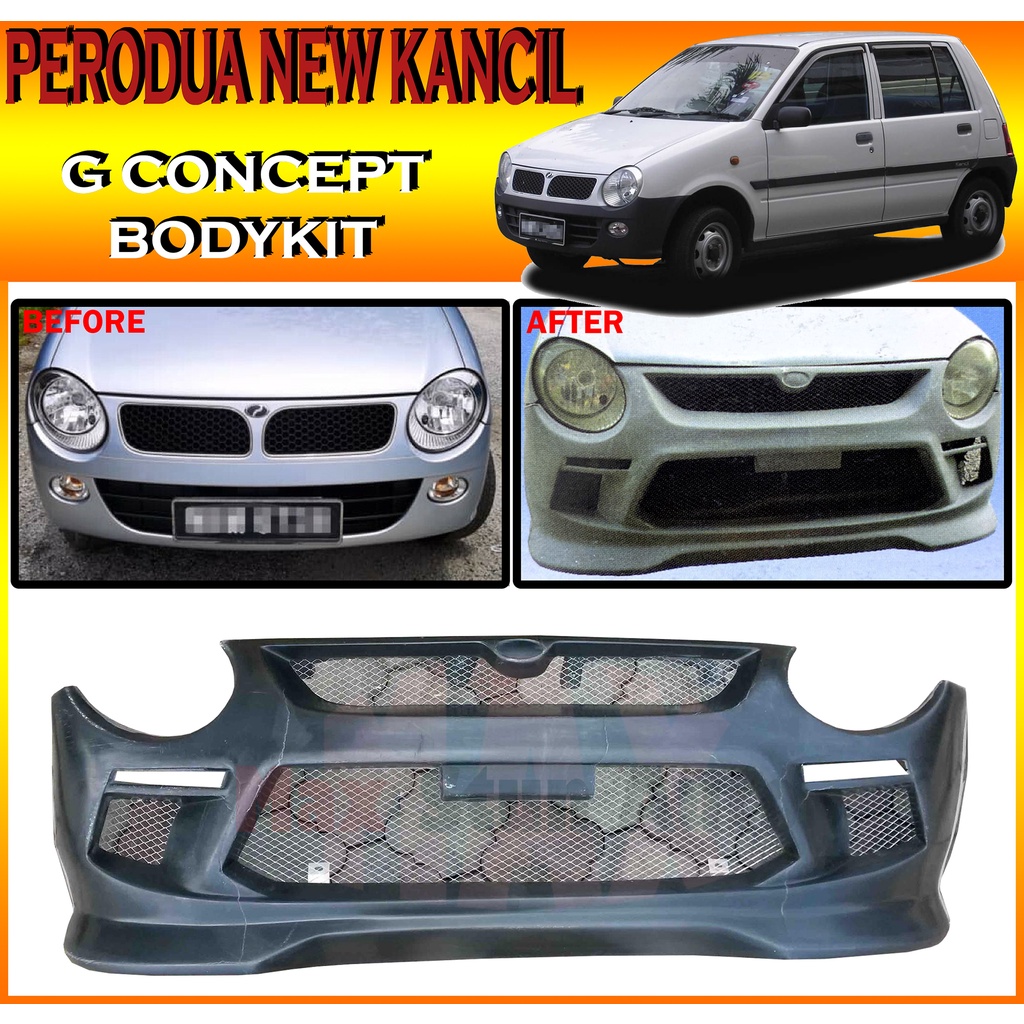 Perodua New Kancil Kancil Lampu Bulat G Concept Style Bodykit G