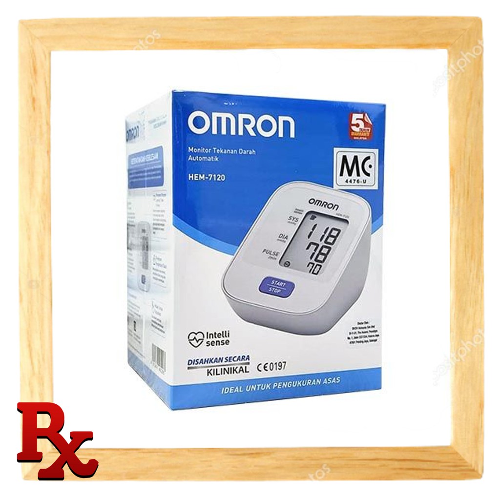 Omron Blood Pressure Monitors HEM 7120 Shopee Malaysia