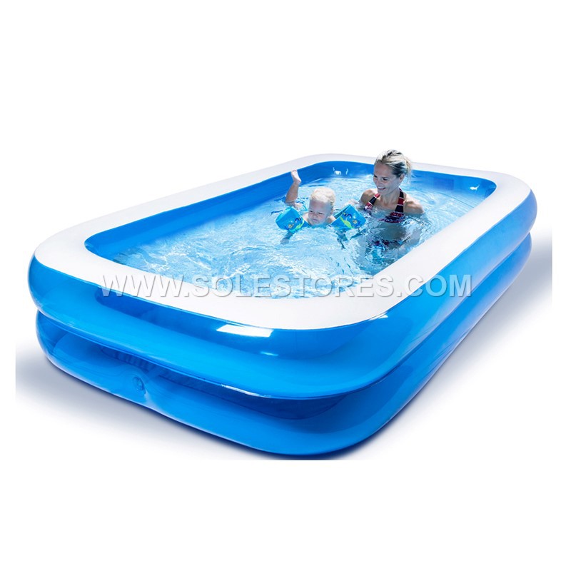 Jilong Giant Inflatable Rectangle Pool 200 x 150 x 50 Cm | Shopee Malaysia