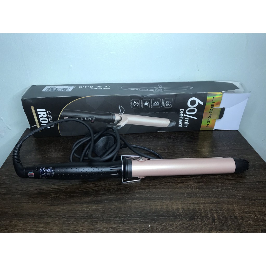 Liberex curling outlet iron