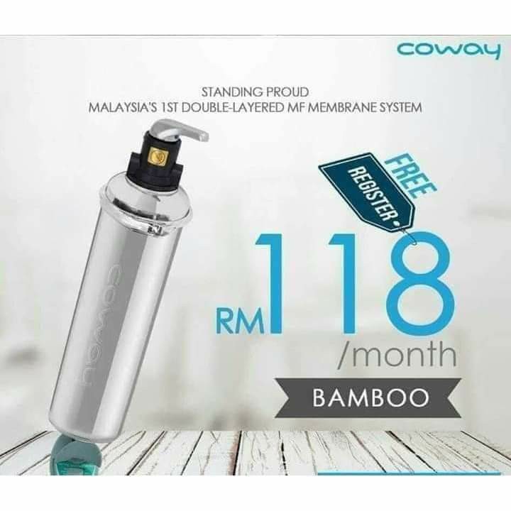 Bamboo coway outlet price