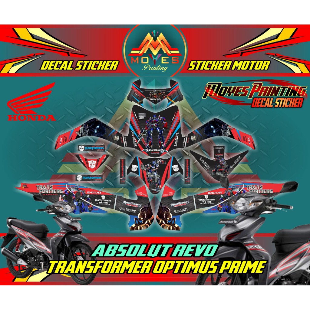 Absolute Motorcycle Sticker Revo Decal Revo Decal Absolute Motorcycle Sticker Revo Absolute