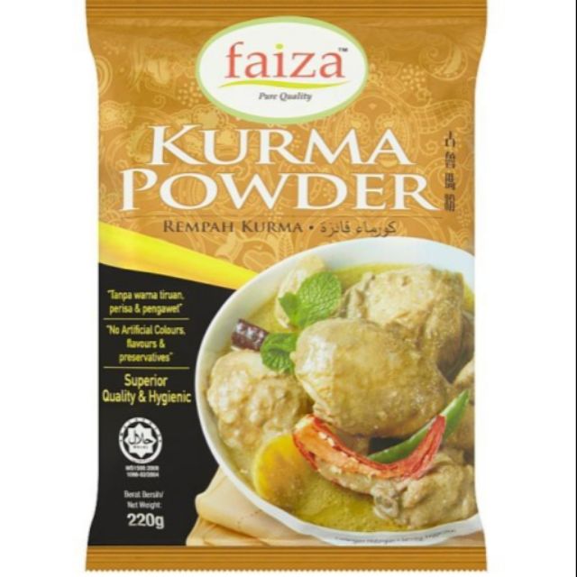 Faiza Rempah Kurma 220gm Shopee Malaysia