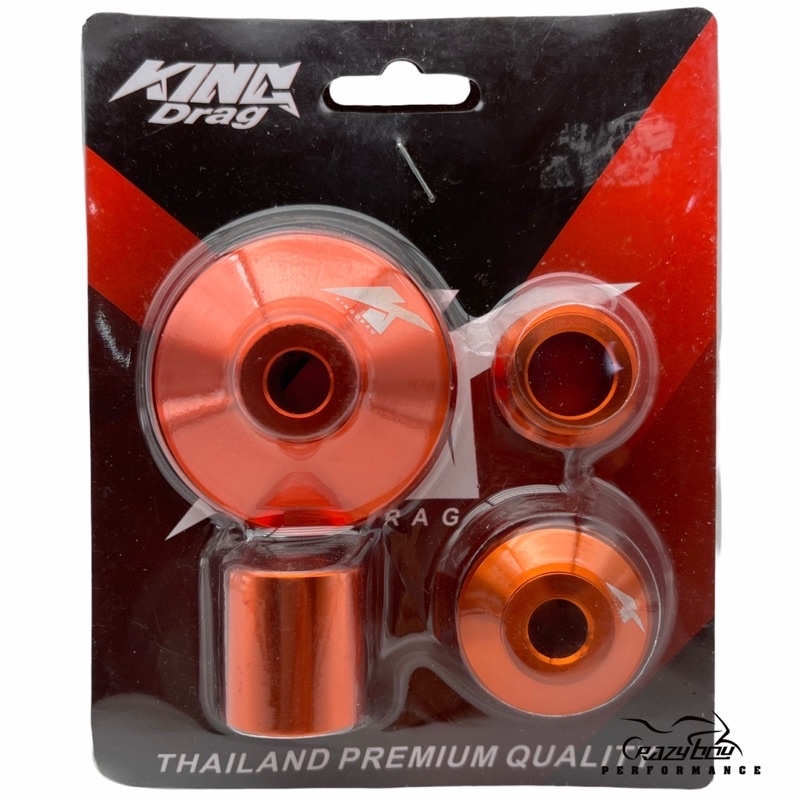 KING DRAG KINGDRAG METER BUSH ORANGE Y15 V1 V2 CONVERT SPORT RIM DEPAN ...