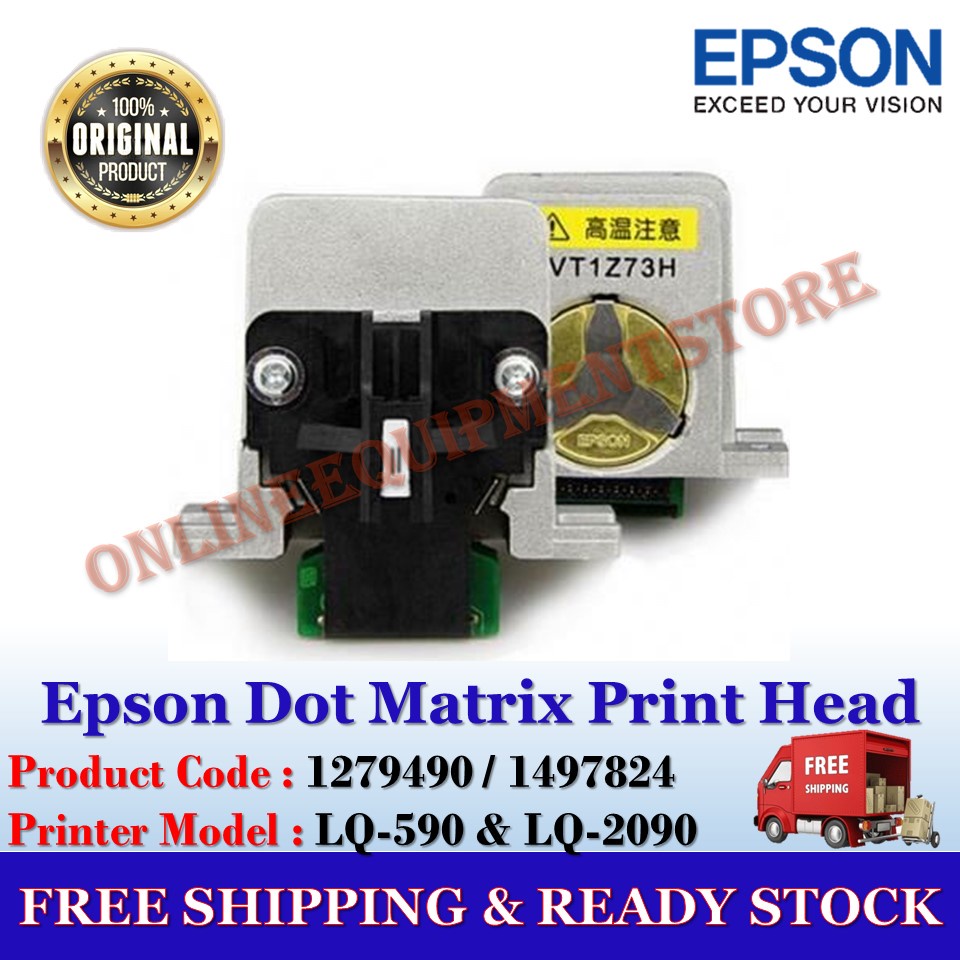 Epson Lq 590 Lq 2090 Print Head Originalprinthead Lq 2090 Lq 590 1279490 1497824 Epson Print 8776