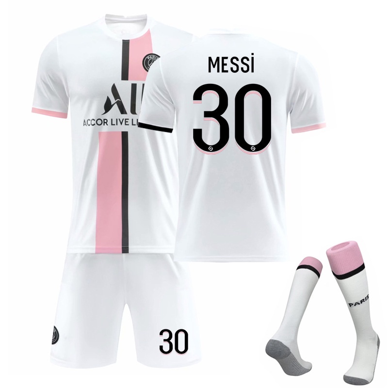 Messi 30 Paris Saint-Germain (PSG) 21/22 Away Jersey - SideJersey