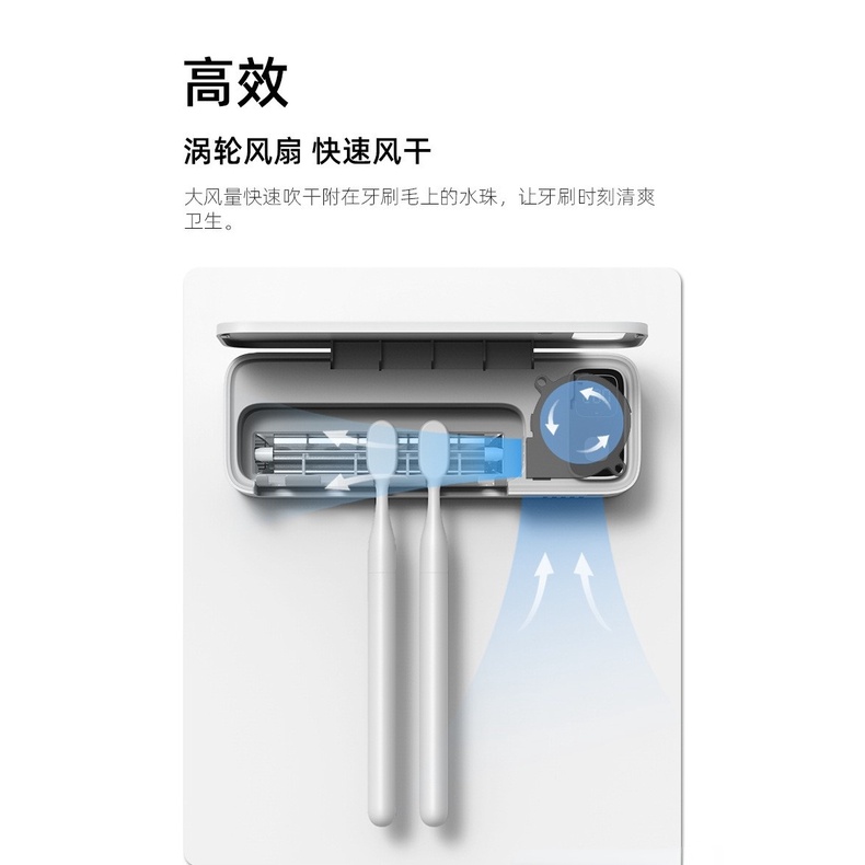 Toothbrush Sterilizer Ultraviolet Disinfection Box Sterilization ...