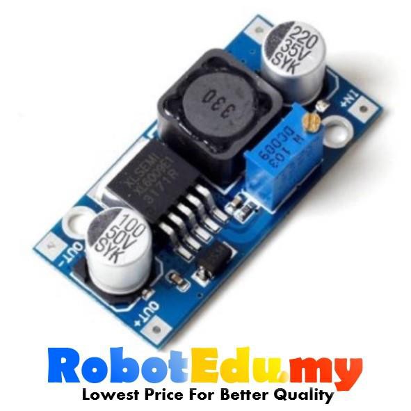 XL6009 DC to DC 5V 9V 12V 24V DC-DC Adjustable Step-up Boost Voltage ...