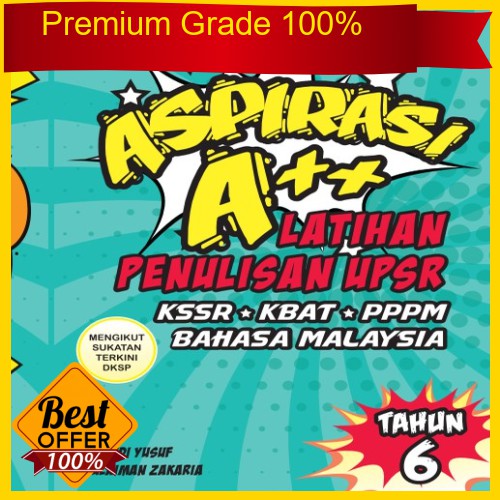 [FREE SHIPPING] Aspirasi A++ Latihan Penulisan UPSR Tahun 6 Bahasa ...