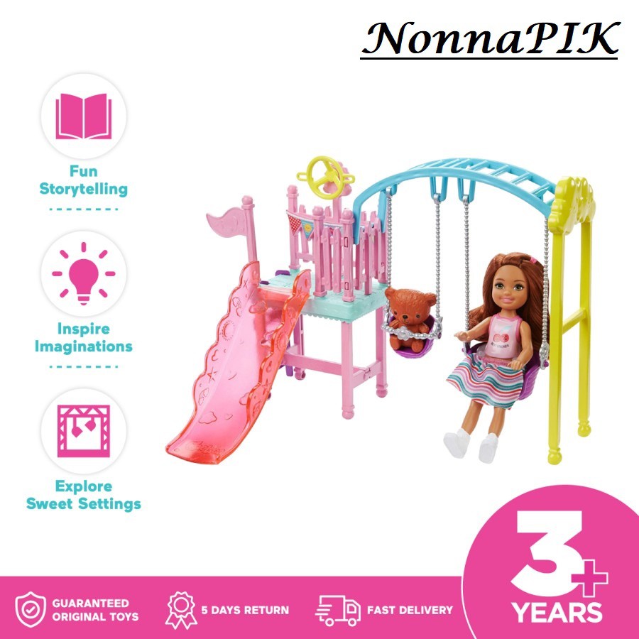 Barbie chelsea cheap swing set