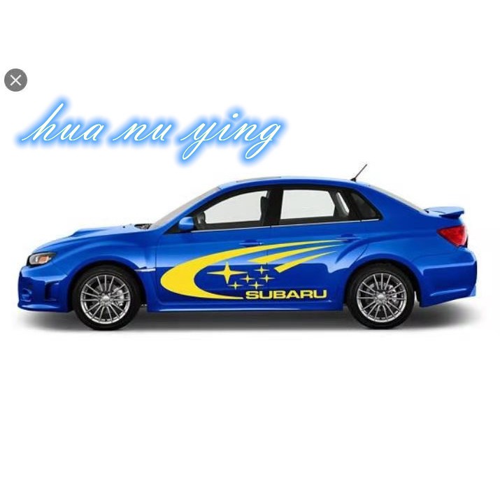 Modified Sticker Subaru Impreza Racing Sticker Subaru Impreza WRC WRX ...