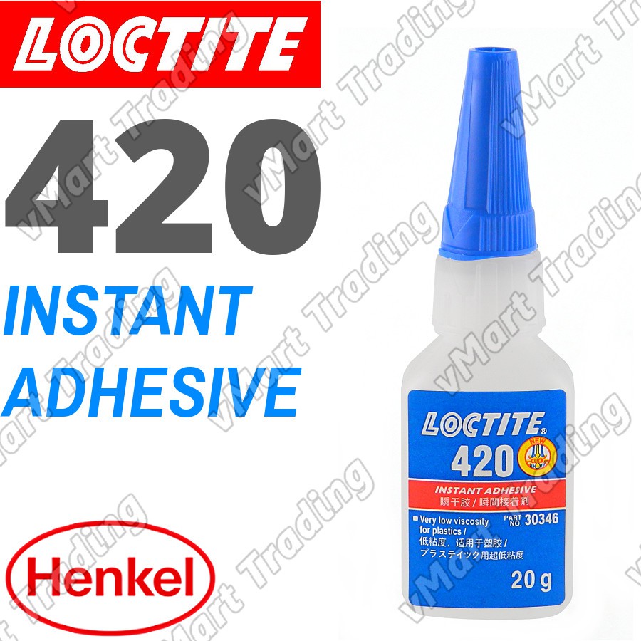 LOCTITE 420 Instant Adhesive [20g] | Shopee Malaysia