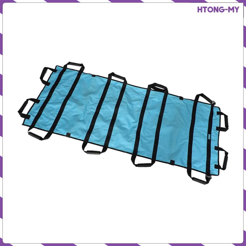 [HtongMY] Portable Transport Soft Stretcher with 12 Handles Canvas