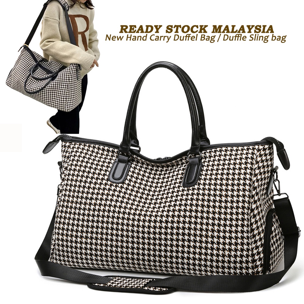Beg Baju Beg Balik Kampung Duffel Bag with Shoe Compartment Sling ...