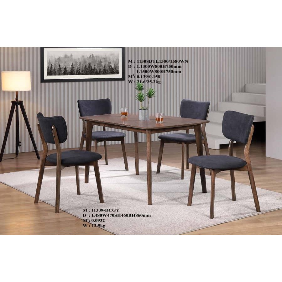Dining Set ( 4 seater ) | Shopee Malaysia