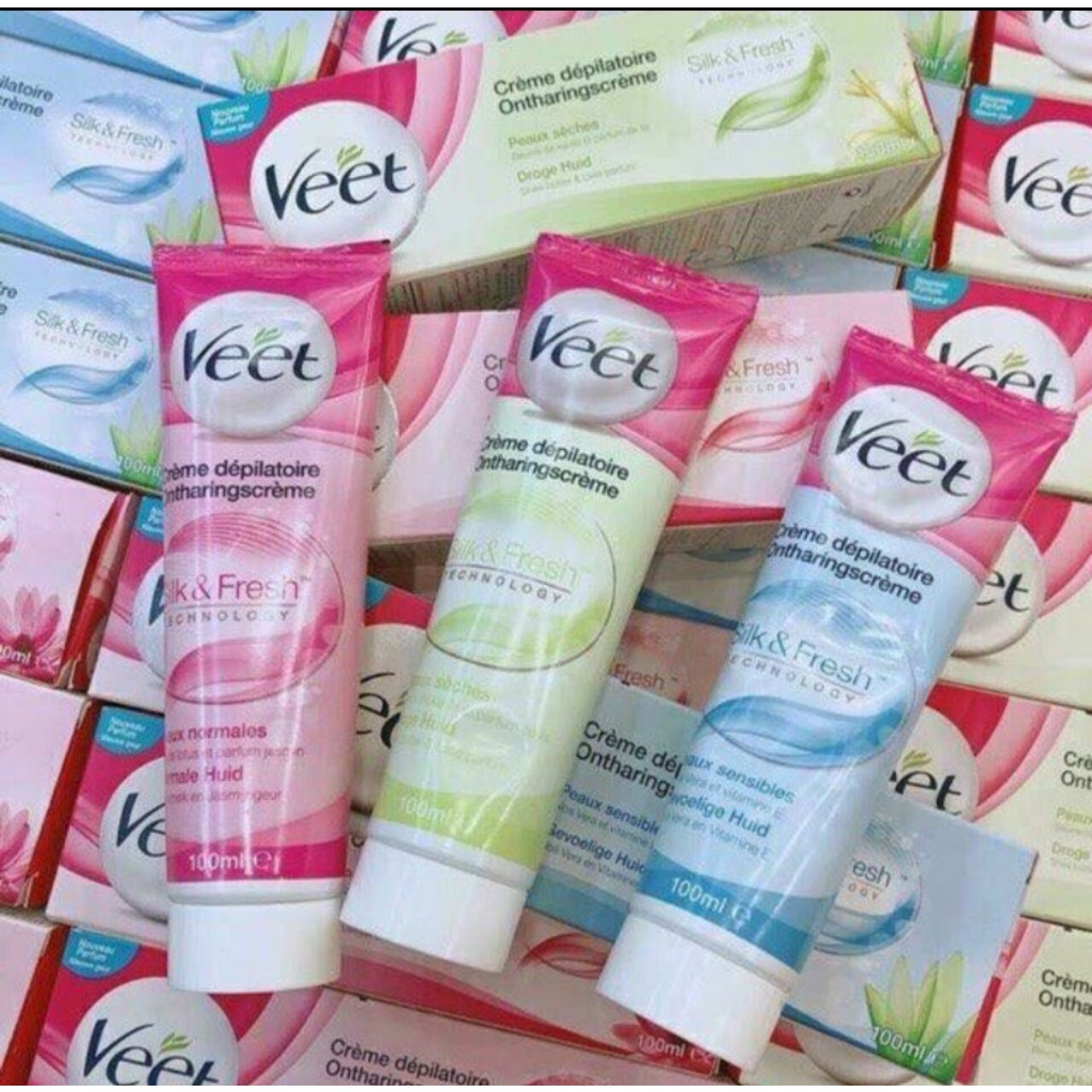 Veet Hair Removal Cream 100ml Shopee Malaysia