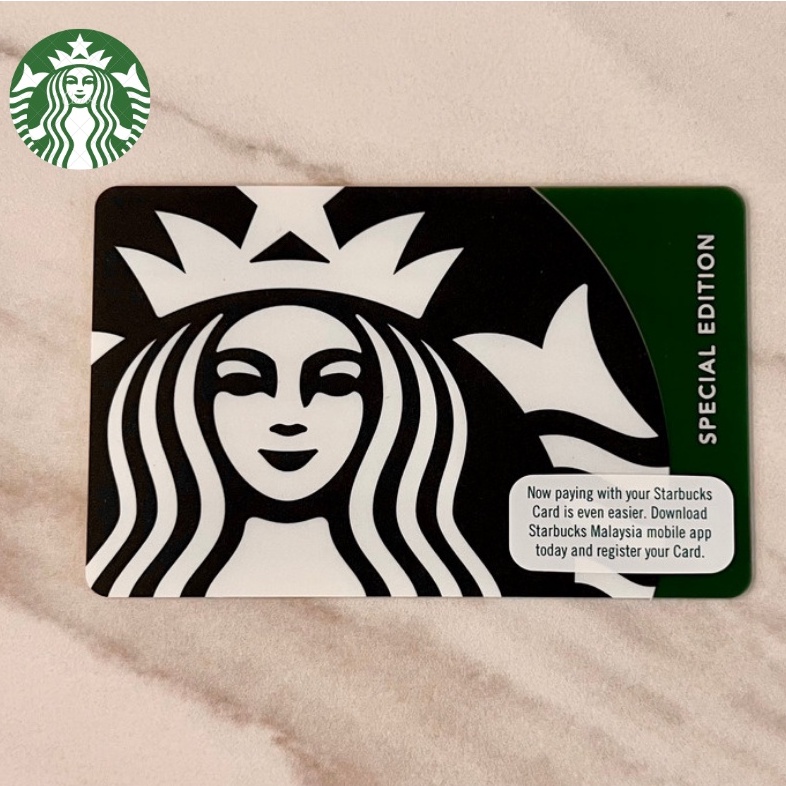 Starbucks Malaysia Special Edition Green Siren Card Starbuck Starbucks ...