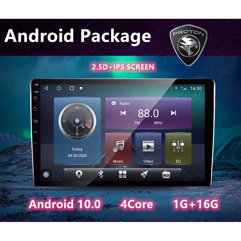 🎈Ready Stock🎈Android Player 816Proton Wira Preve Saga Blm Flx Saga16 ...
